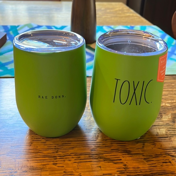 Rae Dunn Kitchen New One Green Insulated Stainless Steel Rae Dunn